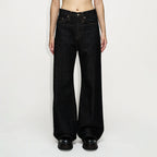 HOPE (concierge) (W) SKID JEANS (RINSED BLACK)