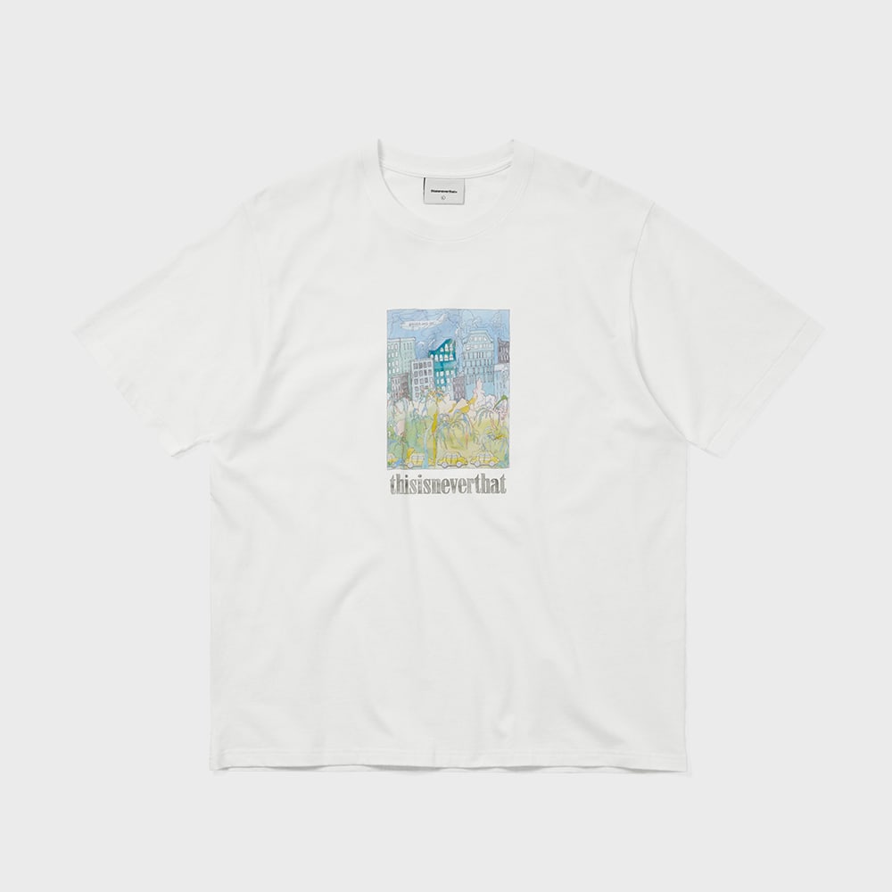 thisisneverthat City & Park Tee White