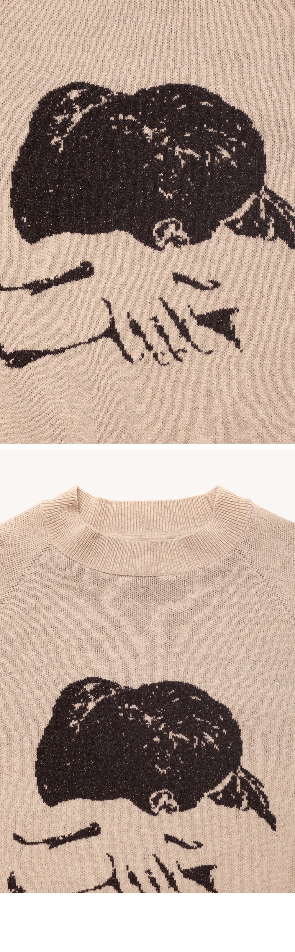 CARNE BOLLENTE (W) YOUR WARM EMBRACE (BEIGE)