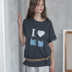 SO IR (2COLOR)CATS T-SHIRT