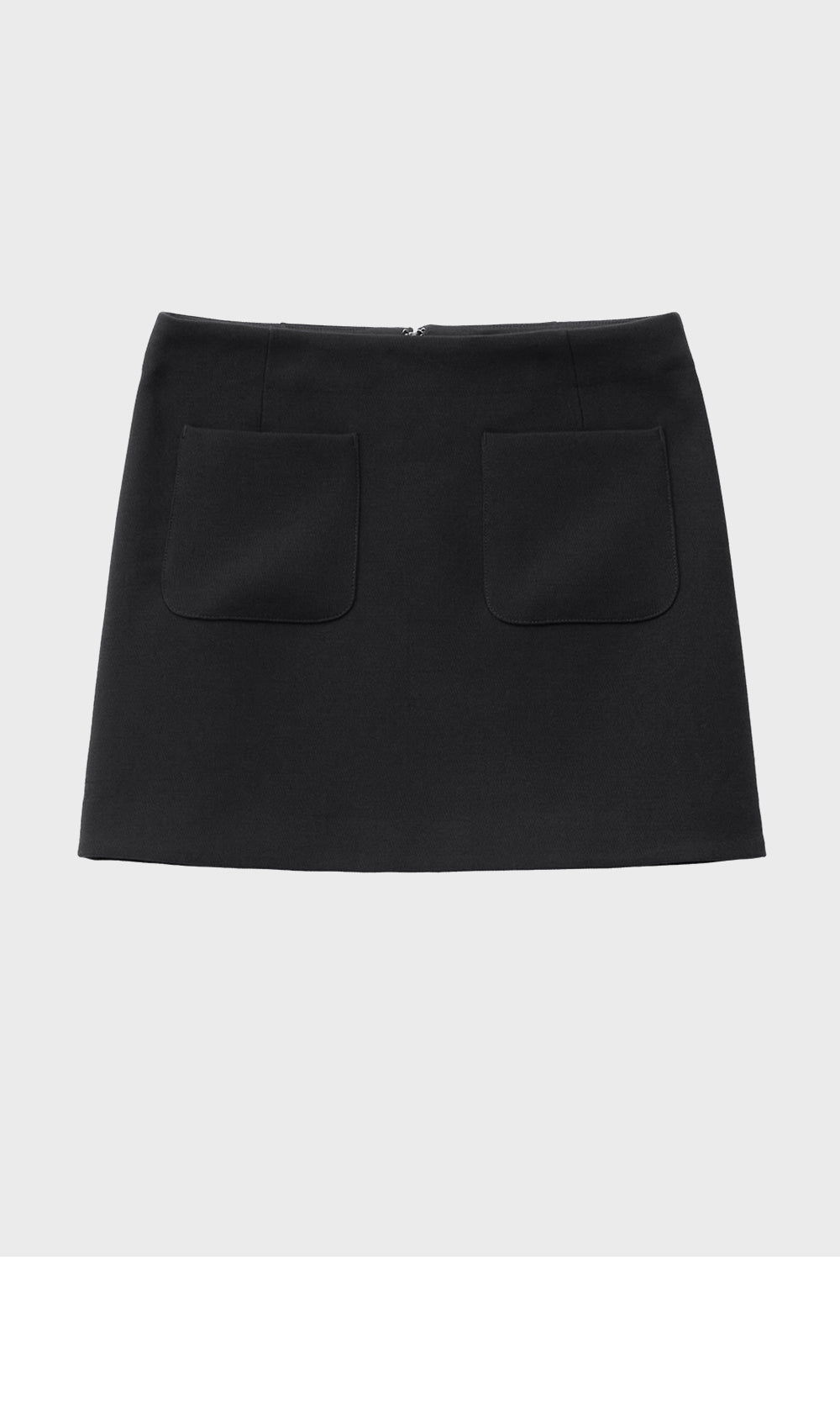 & Other Stories A-line mini skirt (Black)