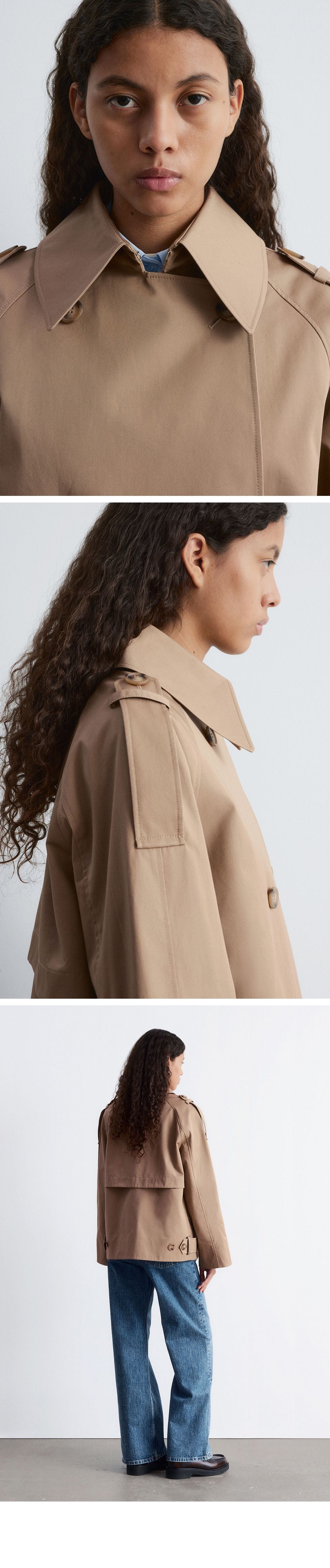 & Other Stories Double-breasted trench jacket (Beige)