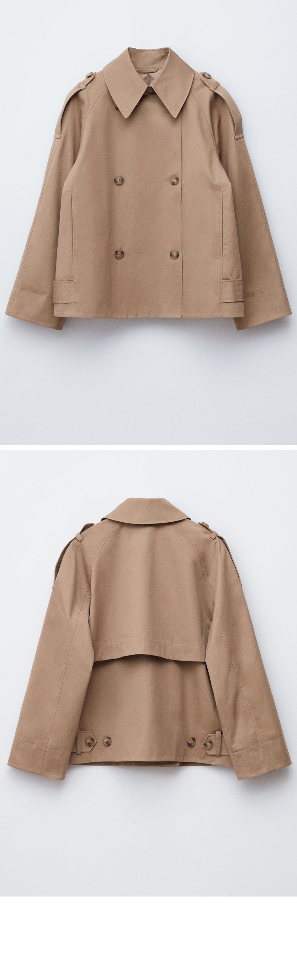 & Other Stories Double-breasted trench jacket (Beige)