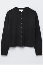 & Other Stories Wool Blend Cardigan (Black)