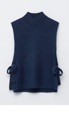 & Other Stories Wool Vivid Collar (Navy Blue)