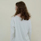 NOCONTENT 231. Off Shoulder Plain T _ Ivory