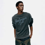 ADSB ANDERSSON BELL UNISEX LIQUID LOGO SWEATSHIRT atb1378u(CHARCOAL)