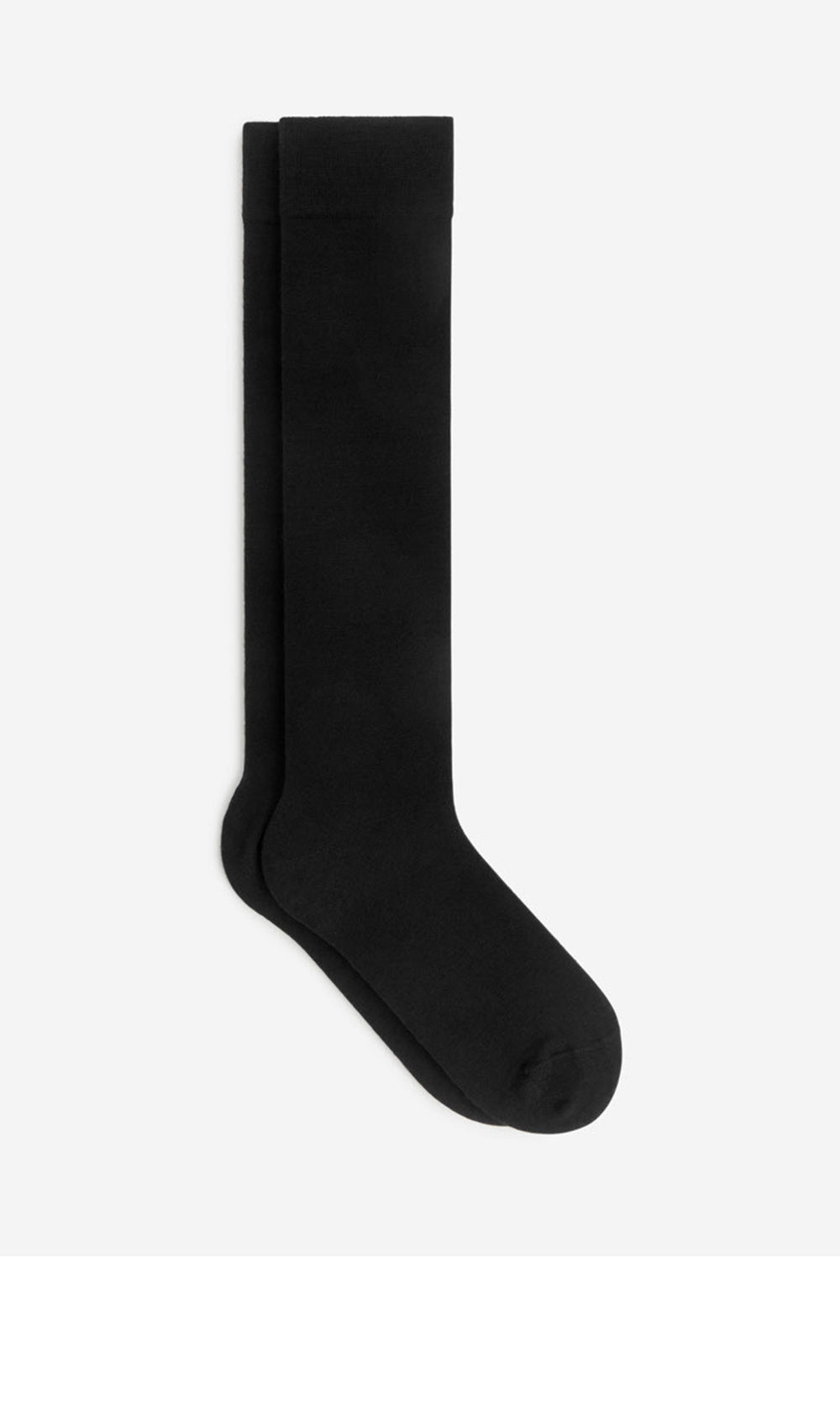 ARKET (W) Knee High Wool Socks (1198188-001) (Black)