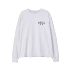 BITTERCELLS Kitsch Dot Long Sleeve-Light Grey