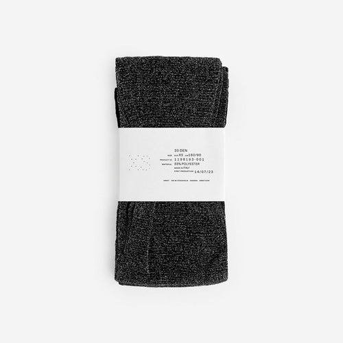 ARKET (W) Lurex stockings (1198193-001) (Black with silver lurex)