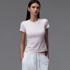 VERISH New Basic Fitted Short Sleeve T-Shirt