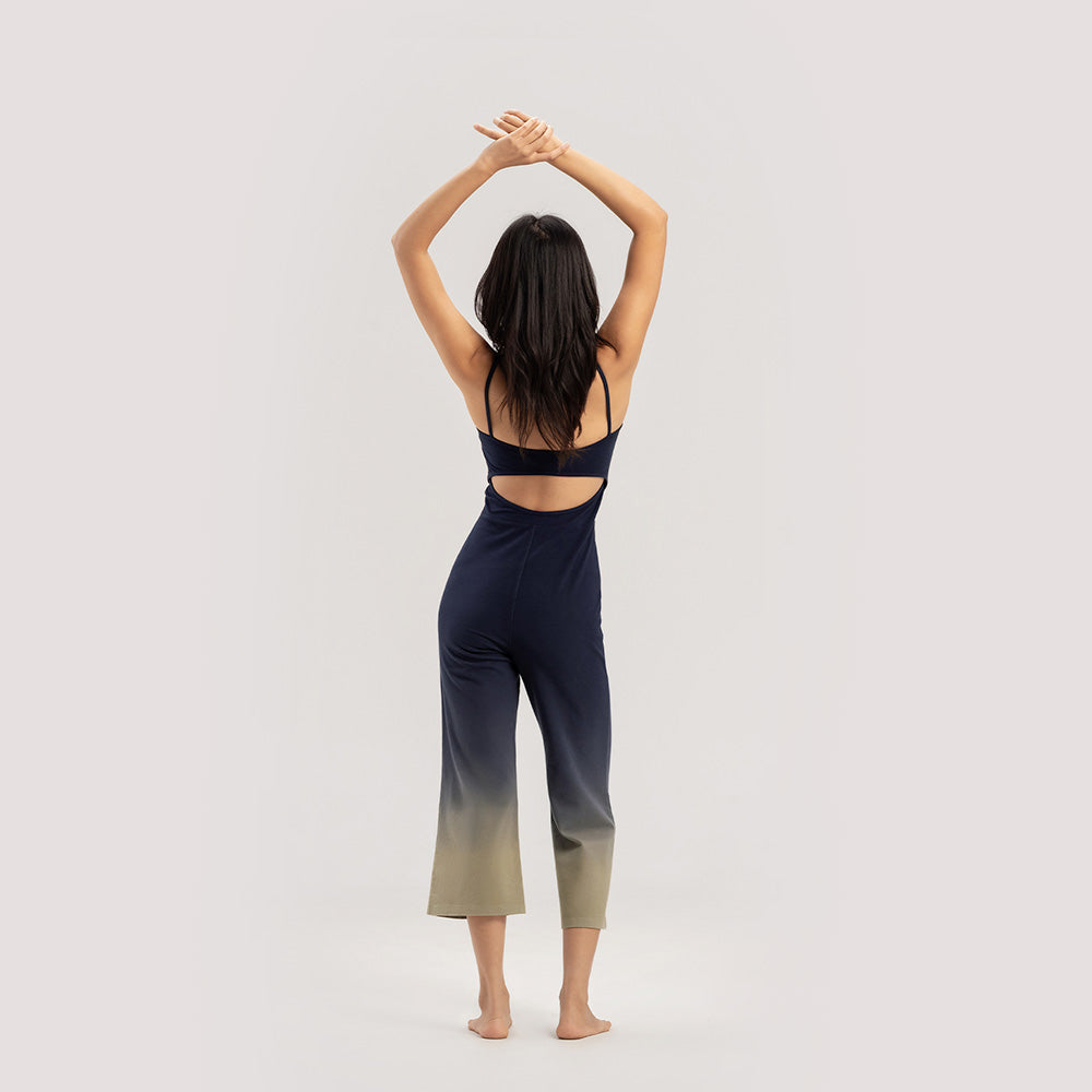 BUDHI MUDRA BUDHI MUDRA Cut-out bootcut jumpsuit