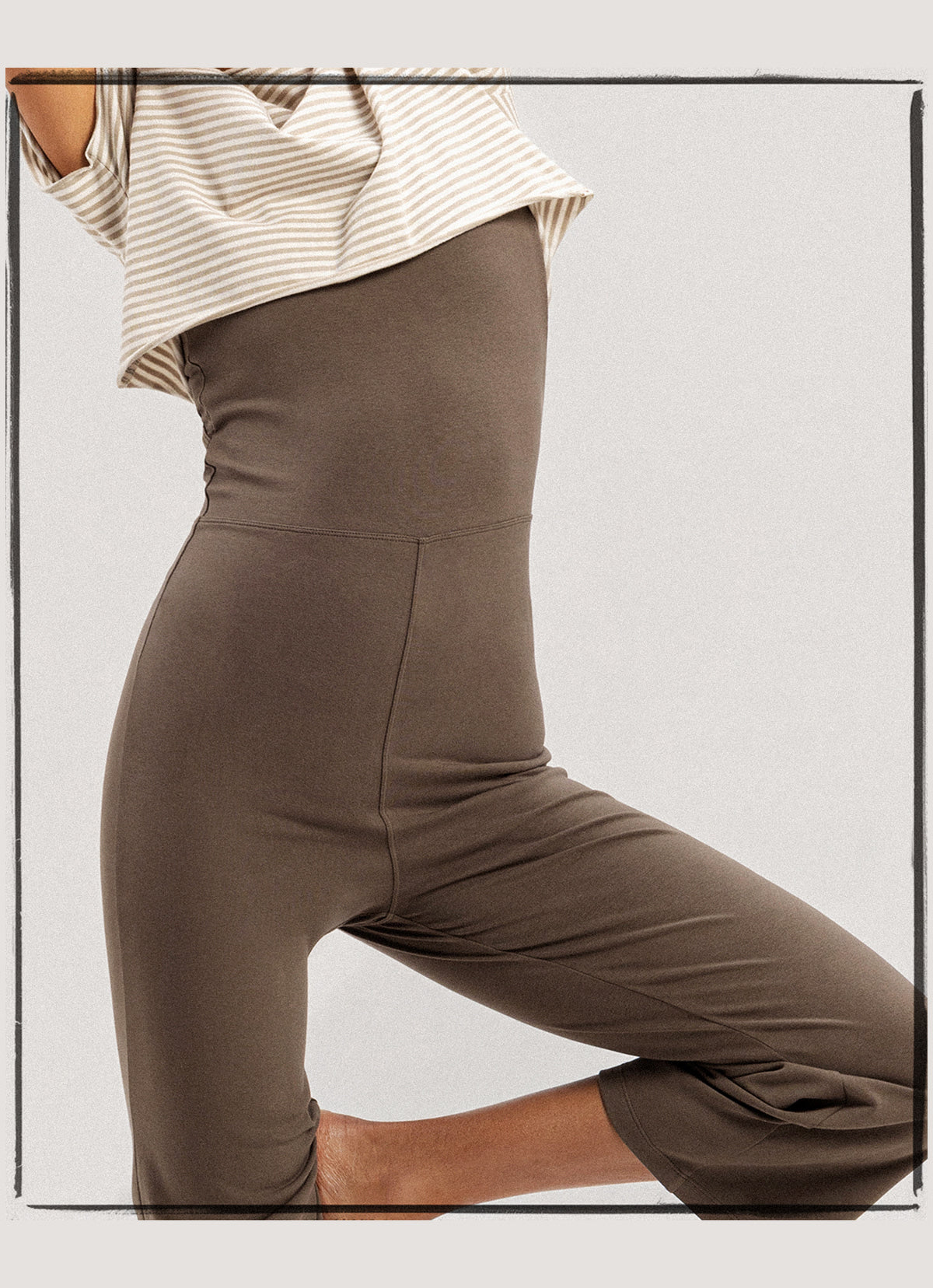 BUDHI MUDRA BUDHI MUDRA Cut-out bootcut jumpsuit