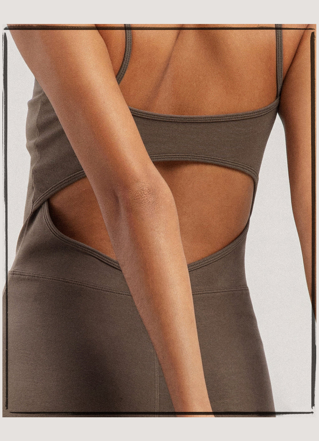 BUDHI MUDRA BUDHI MUDRA Cut-out bootcut jumpsuit