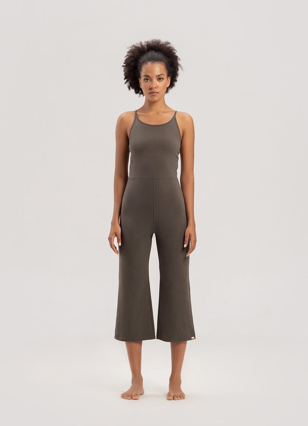 BUDHI MUDRA BUDHI MUDRA Cut-out bootcut jumpsuit