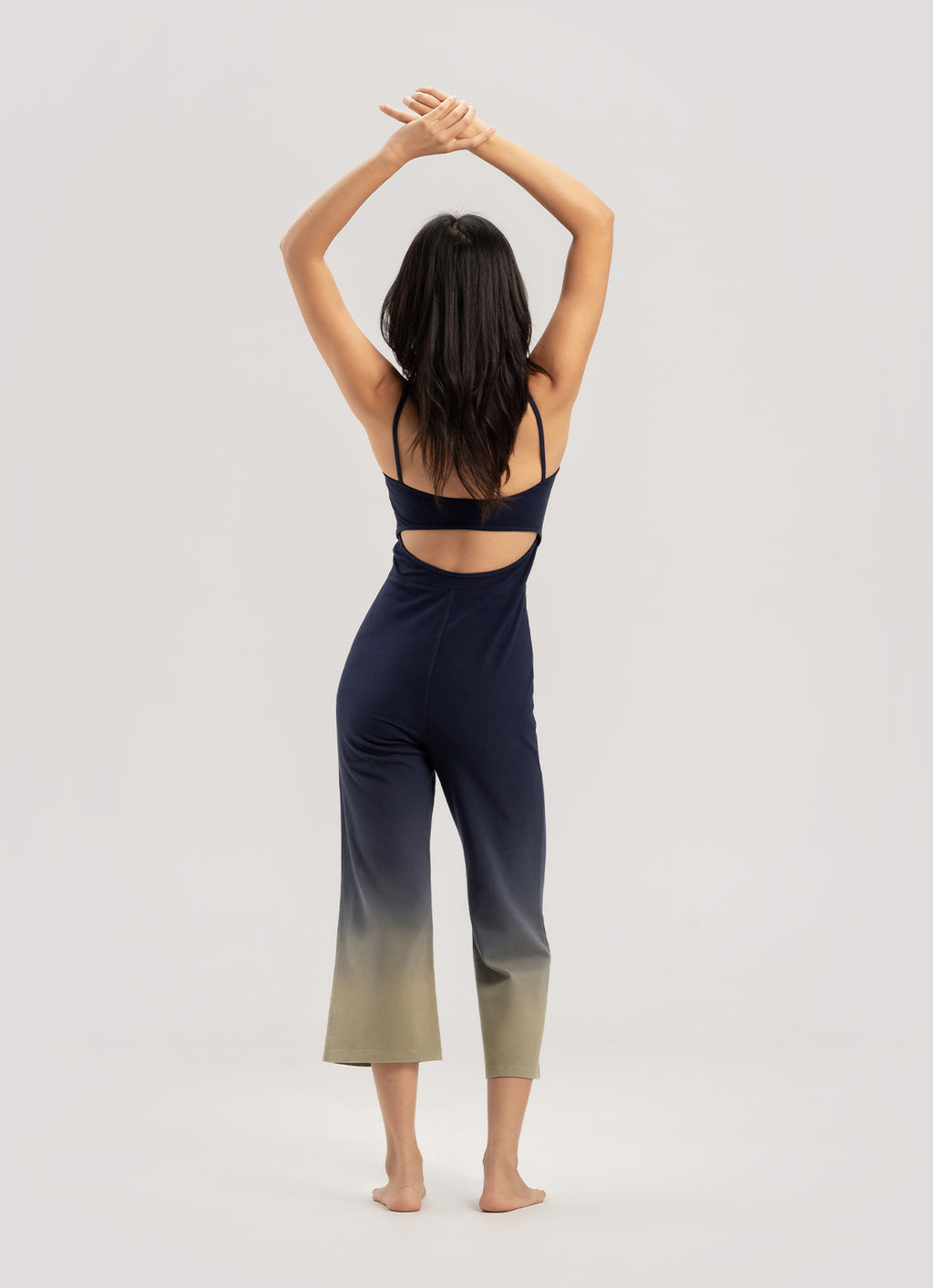 BUDHI MUDRA BUDHI MUDRA Cut-out bootcut jumpsuit