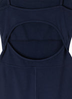 BUDHI MUDRA BUDHI MUDRA Cut-out bootcut jumpsuit