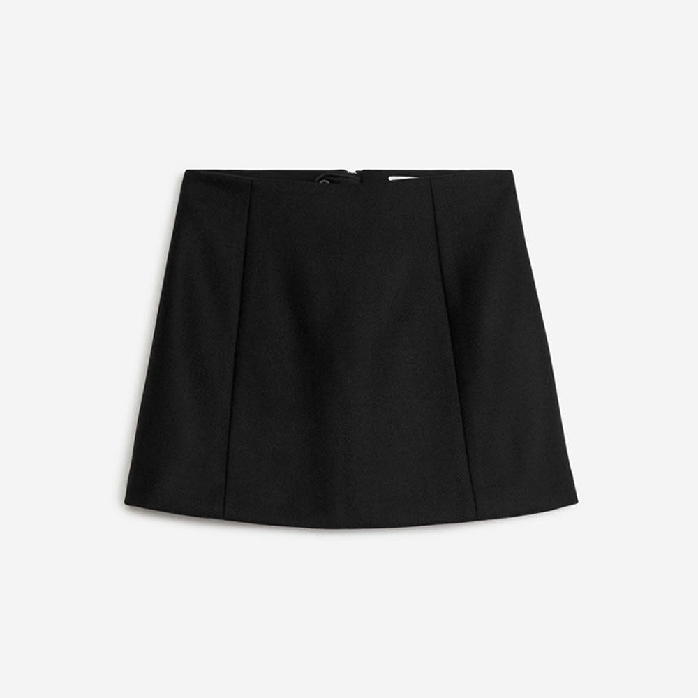 ARKET (W) Wool Mini Skirt (1125399-003) (Black)