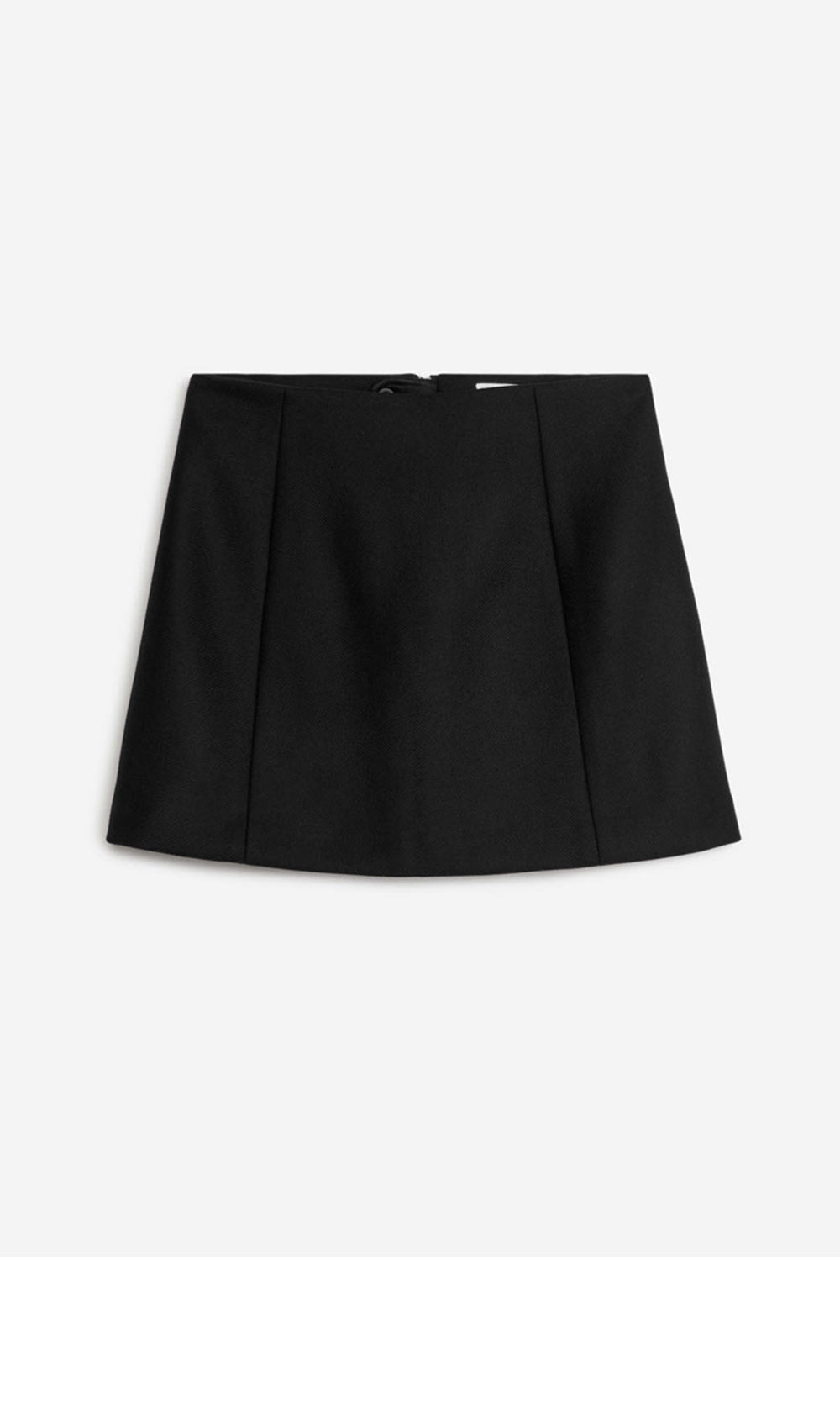 ARKET (W) Wool Mini Skirt (1125399-003) (Black)