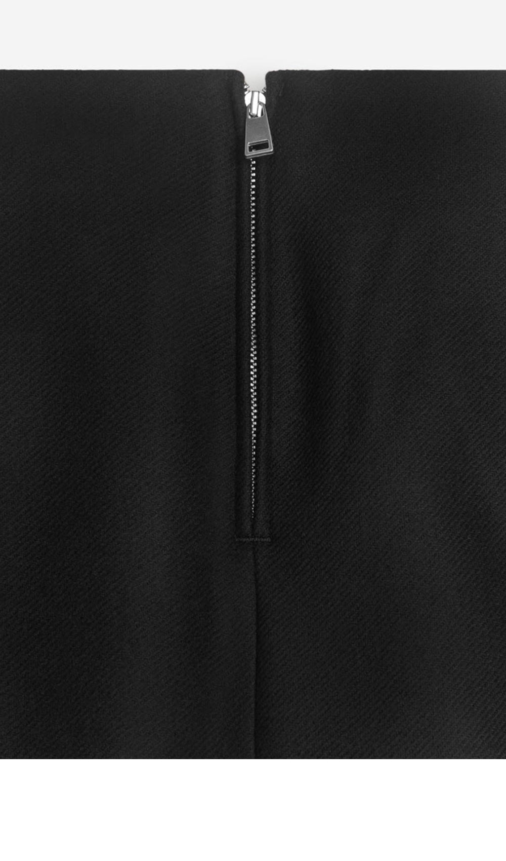 ARKET (W) Wool Mini Skirt (1125399-003) (Black)