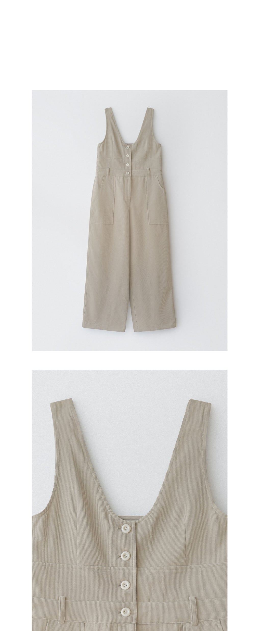 ANDNEEDS ANDNEEDS Jumpsuit Buddy Corduroy Overall