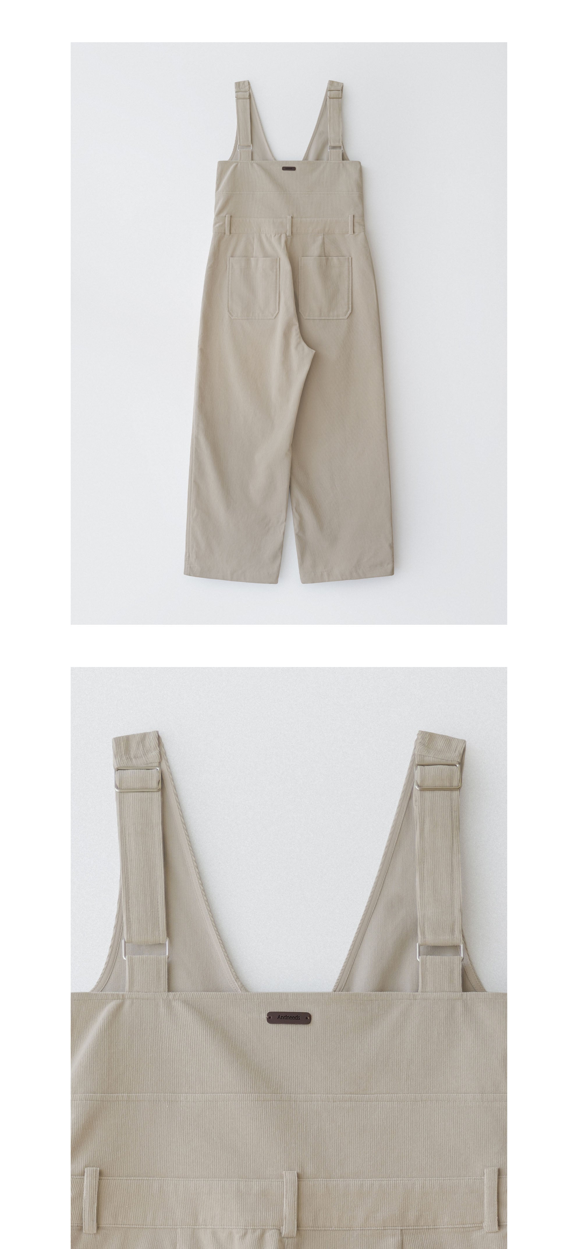 ANDNEEDS ANDNEEDS Jumpsuit Buddy Corduroy Overall