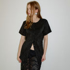HOURMOND GLOW STRING BLOUSE_3COLOR