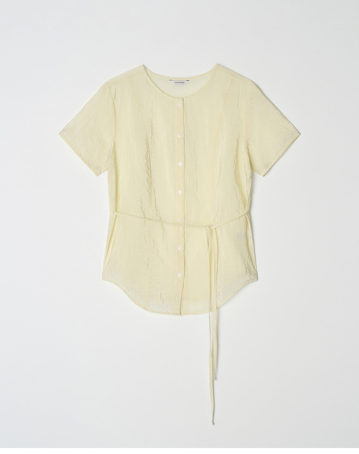 HOURMOND GLOW STRING BLOUSE_3COLOR