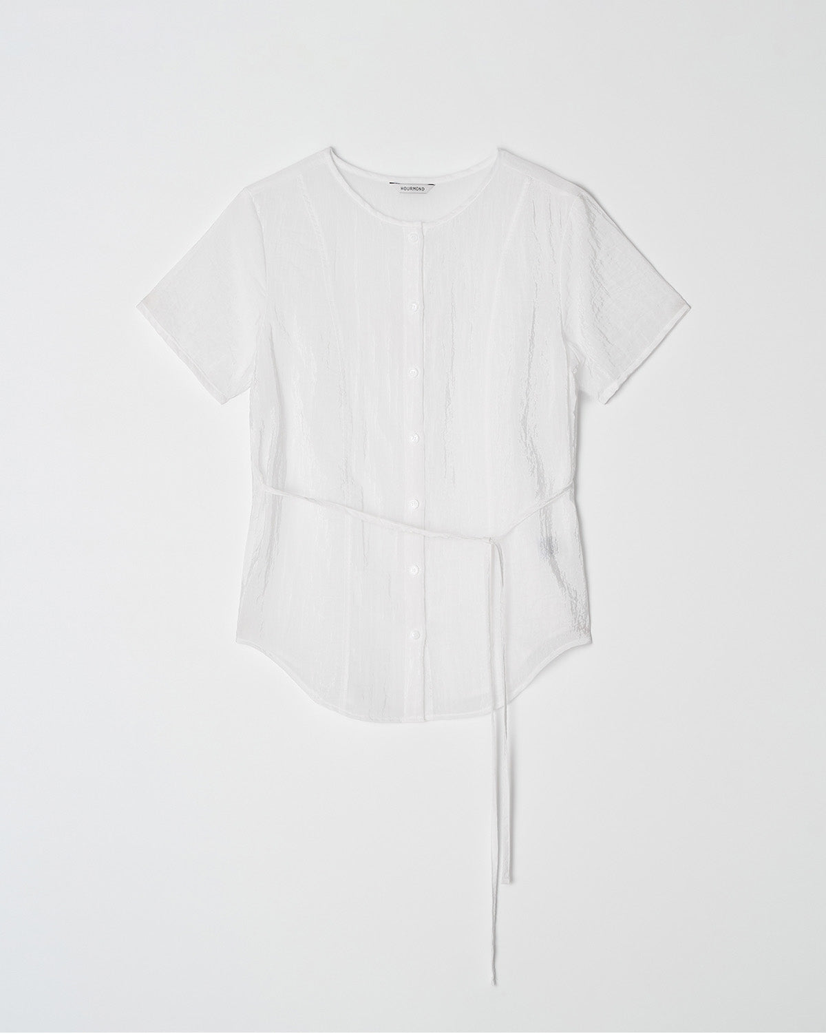 HOURMOND GLOW STRING BLOUSE_3COLOR