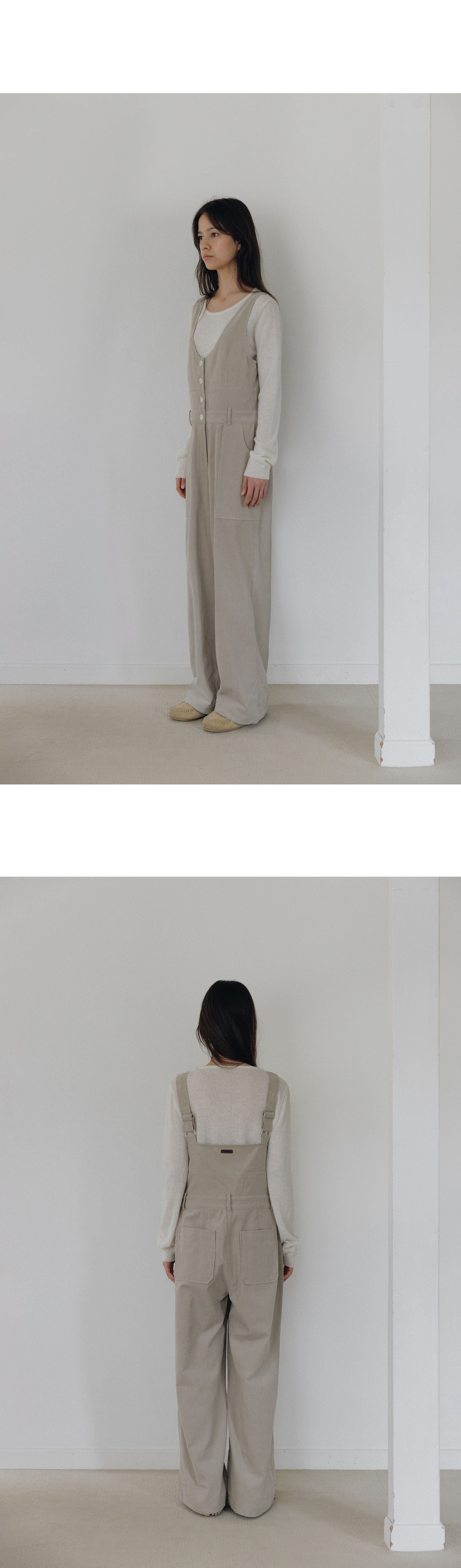 ANDNEEDS ANDNEEDS Jumpsuit Buddy Corduroy Overall