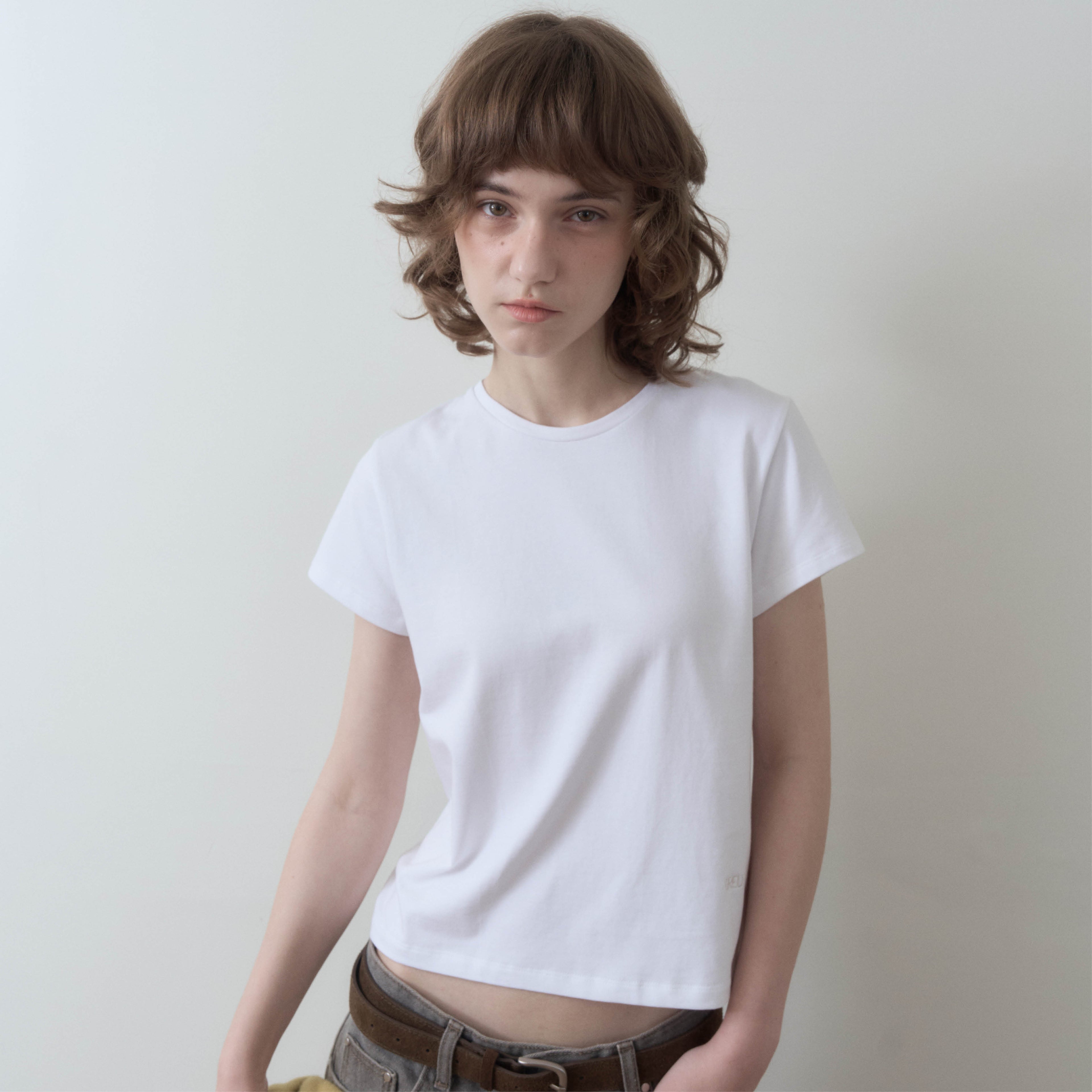 FOREU [29CM Exclusive] (2nd) Essential Short Sleeve T-Shirt (Ivory)