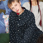 OGGITT [29CM Exclusive] (uni)Keen Dot Pajama Shirt Navy