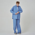 OGGITT [29CM Exclusive] (uni) Rob Stripe Pajama Shirt Blue