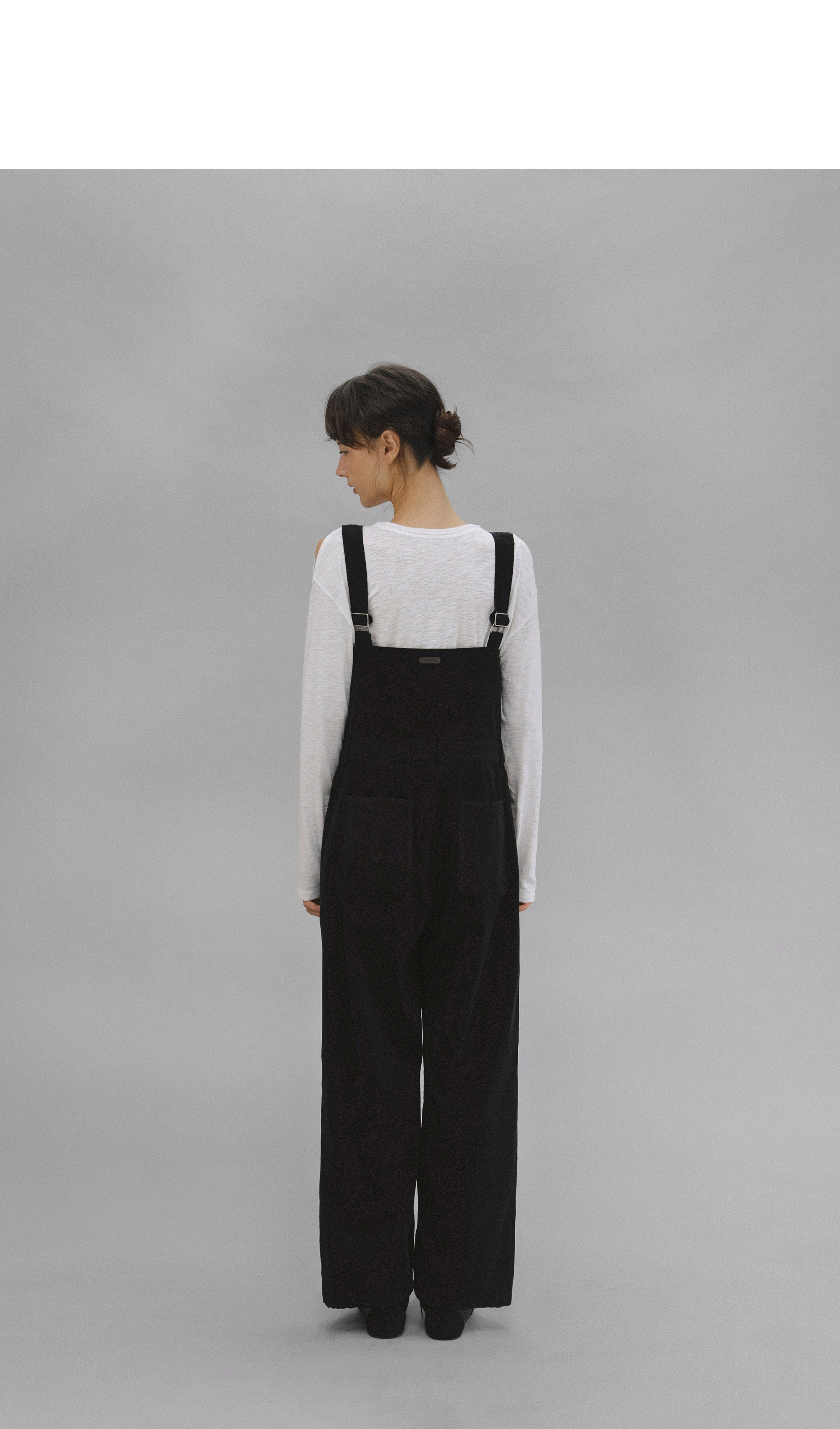 ANDNEEDS ANDNEEDS Buddy Corduroy Overall (Black)