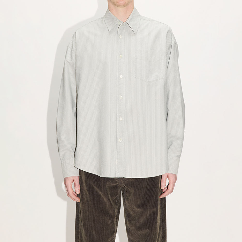 HOPE (concierge) ROOM SHIRT (CLOUD GREY STRIPED)