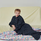 OGGITT [29CM Exclusive] (uni)Keen Dot Pajama Shirt Navy