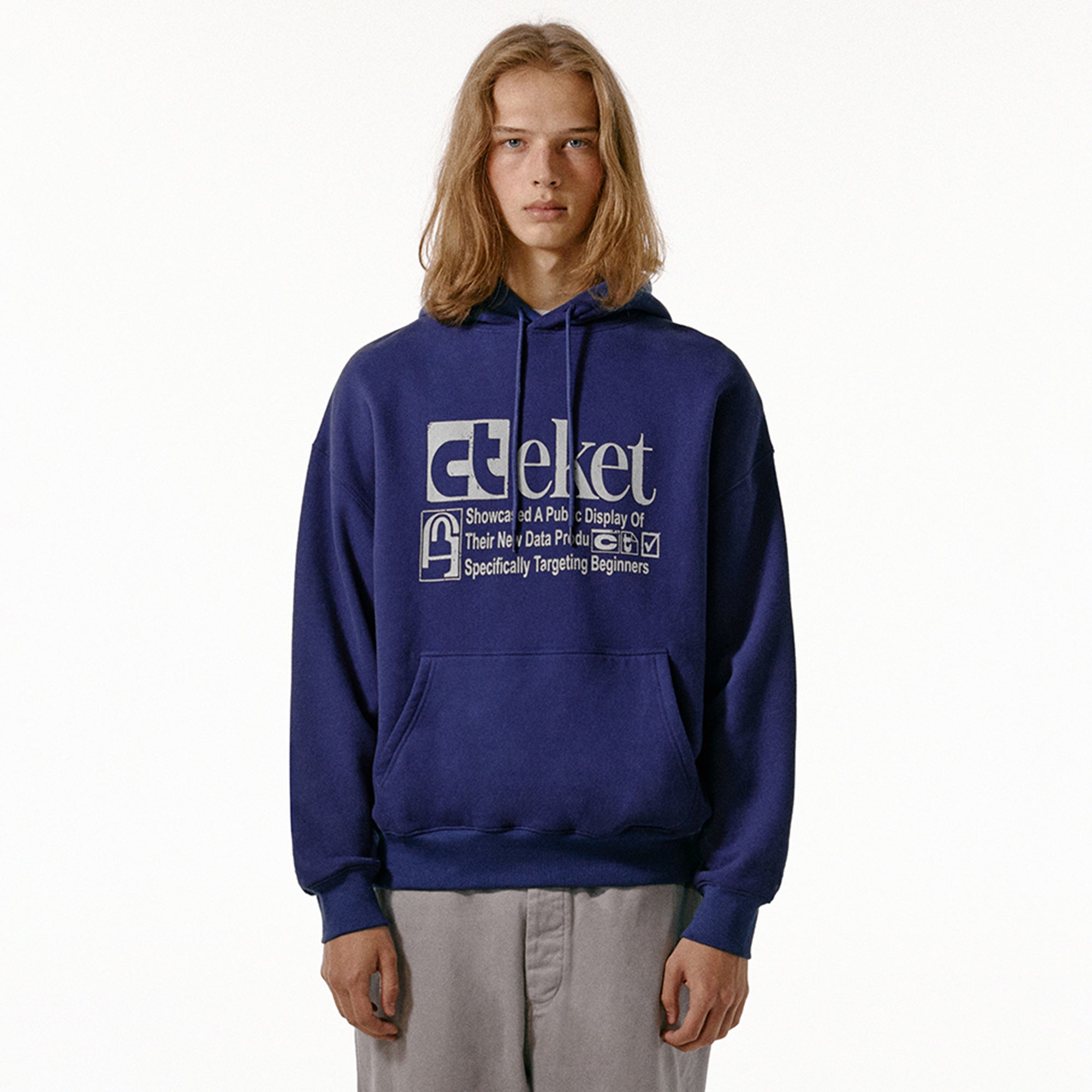 TEKET Plan Hoodie Blue