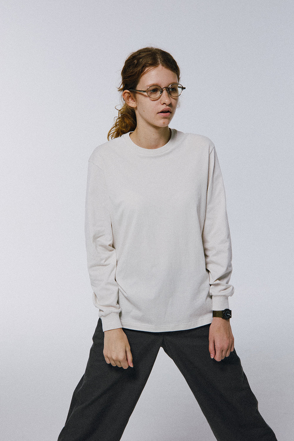 THOMAS MORE TF3-TS09 Long Sleeve Tee - [Almond]