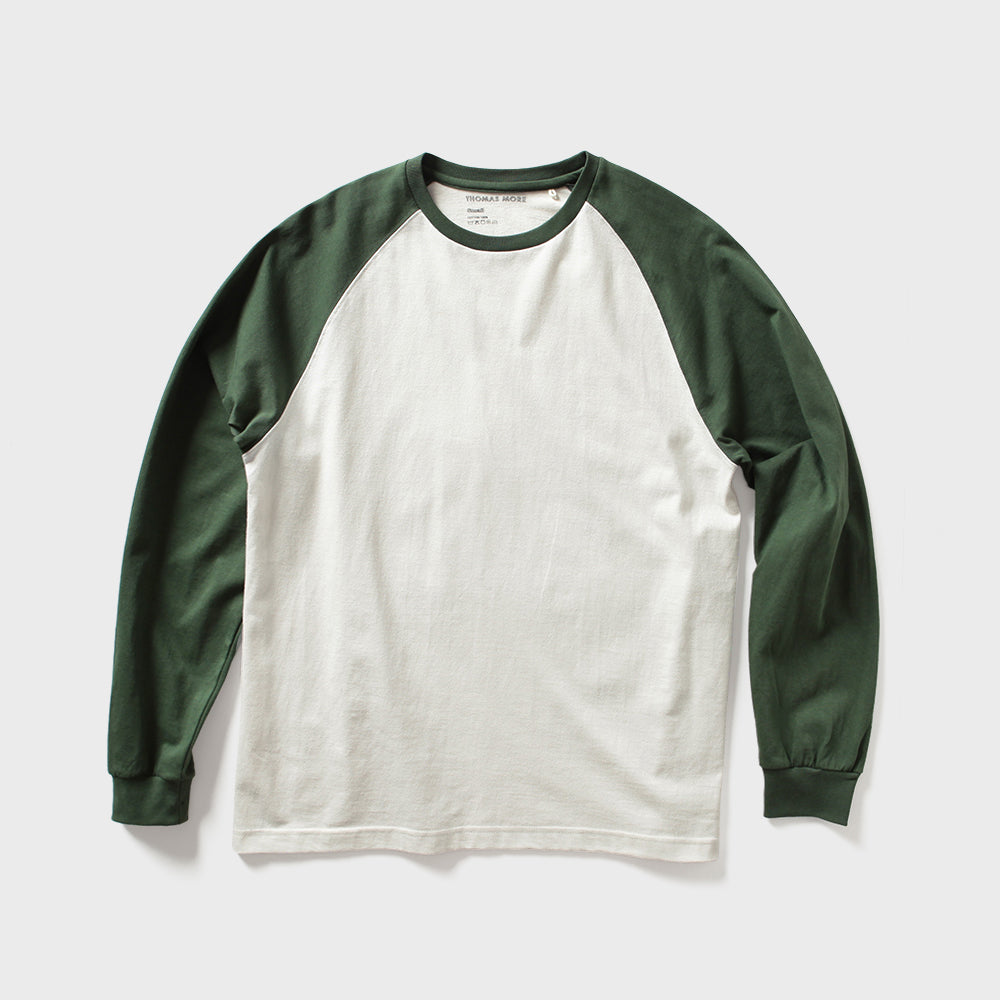 THOMAS MORE TF3-TS05 Jack Raglan Sleeve-[Pesto Green]