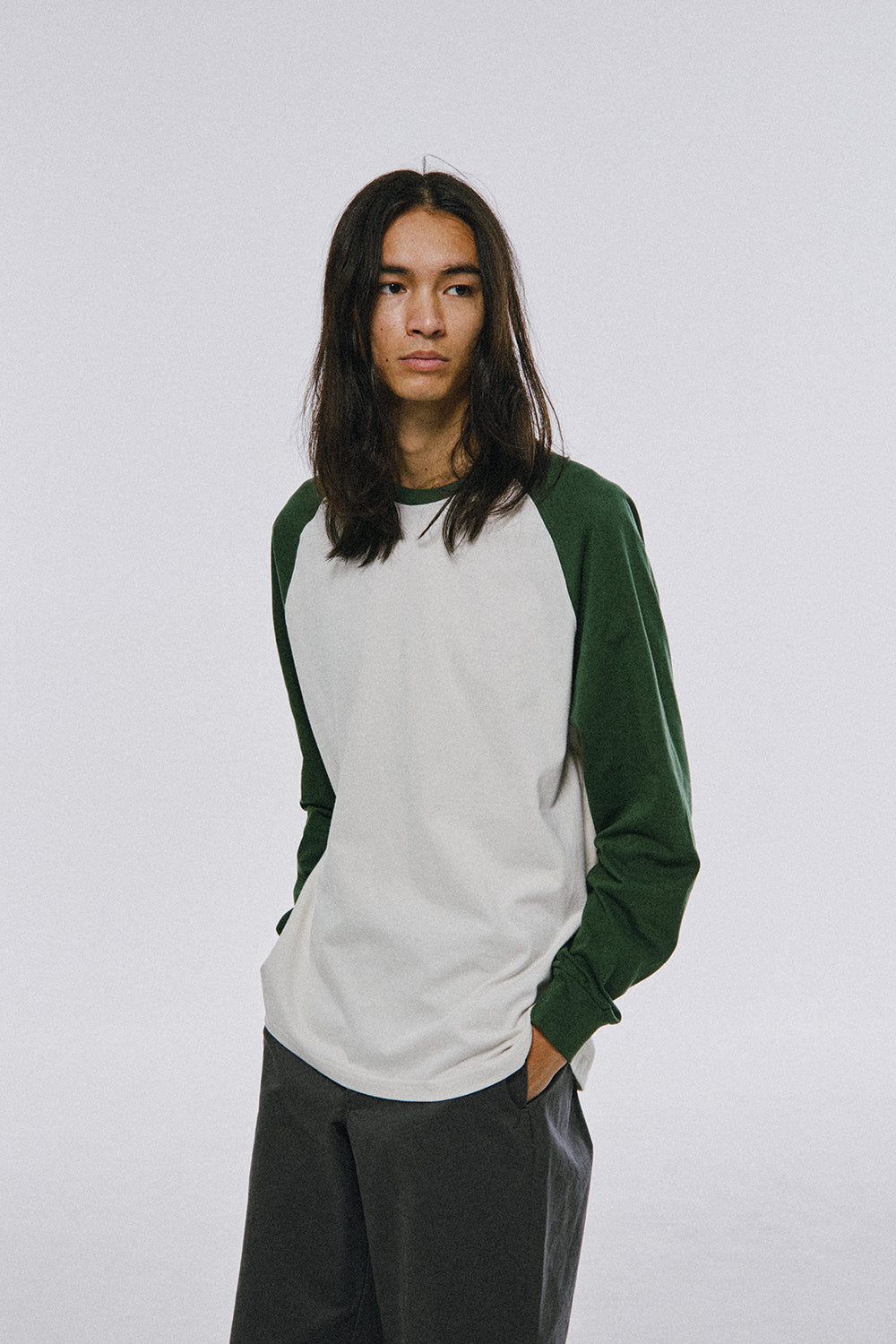 THOMAS MORE TF3-TS05 Jack Raglan Sleeve-[Pesto Green]