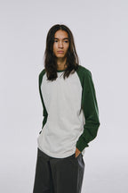 THOMAS MORE TF3-TS05 Jack Raglan Sleeve-[Pesto Green]