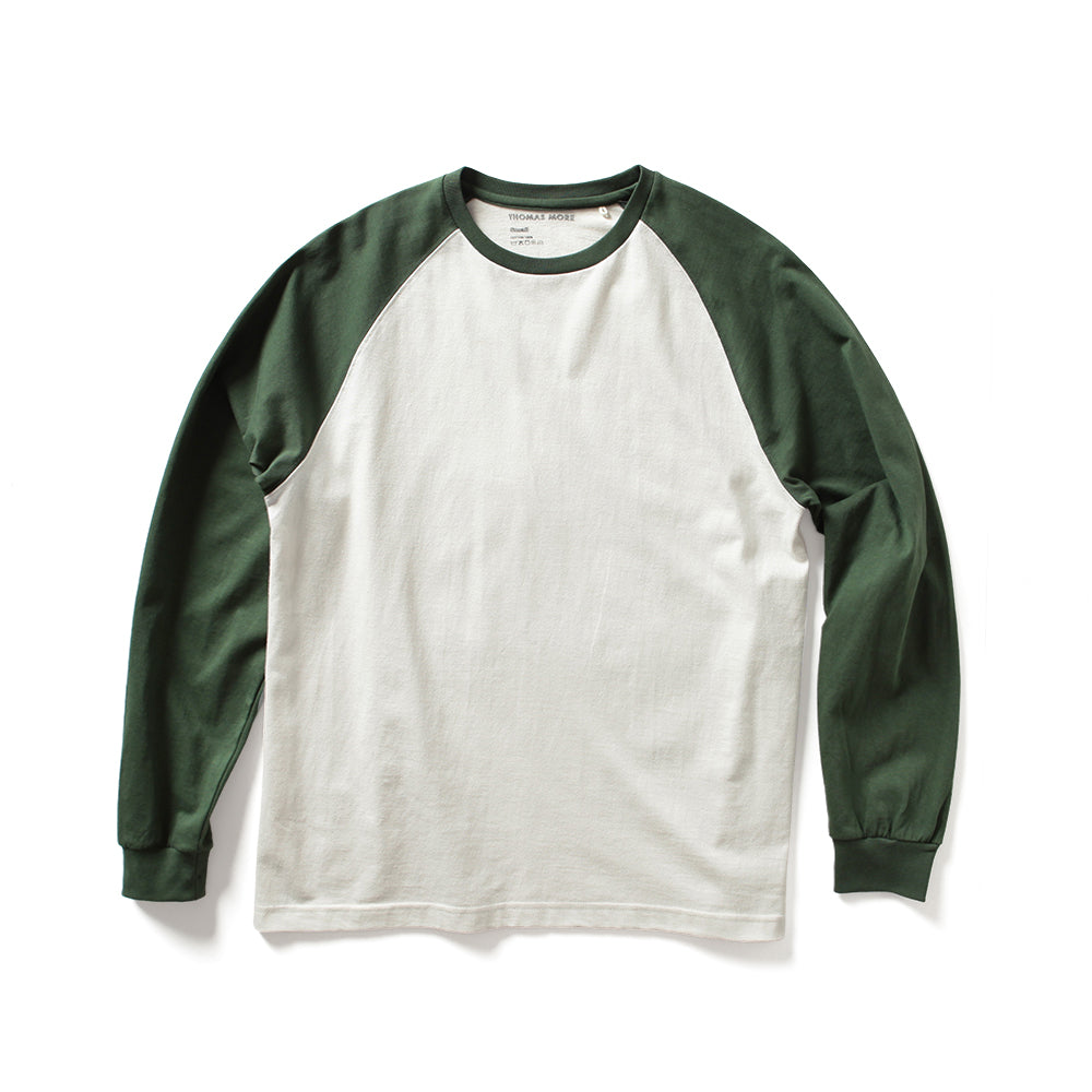 THOMAS MORE TF3-TS05 Jack Raglan Sleeve-[Pesto Green]