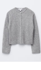 & Other Stories Alpaca blend knit cardigan (Grey)