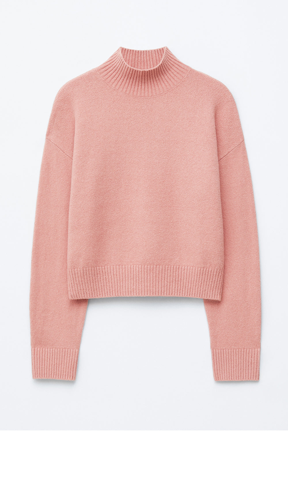 & Other Stories Turtleneck Sweater (Pink)