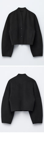 & Other Stories Wool Double Jacket (Black)