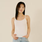 MARN5 Rich modal basic U-neck string tank top big size tank top