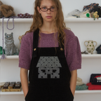 FUN FROM FUN FUN FROM FUN Cozy Home Overall, Black