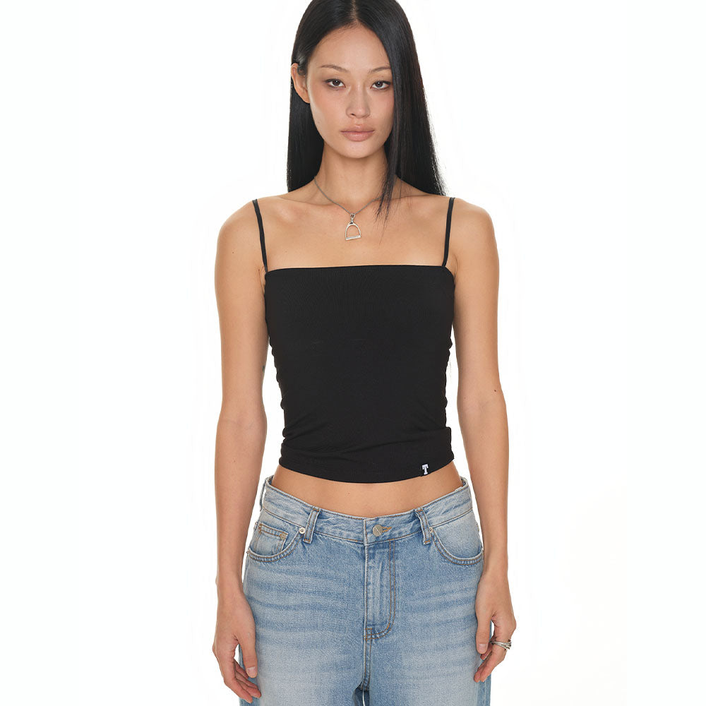 TOOMUCHTAX Basic tube top black