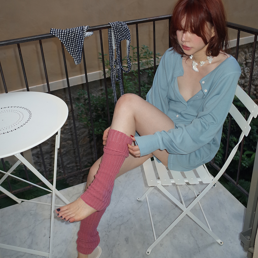 FRECKLE FRECKLE Henley Neck Cotton Jumpsuit