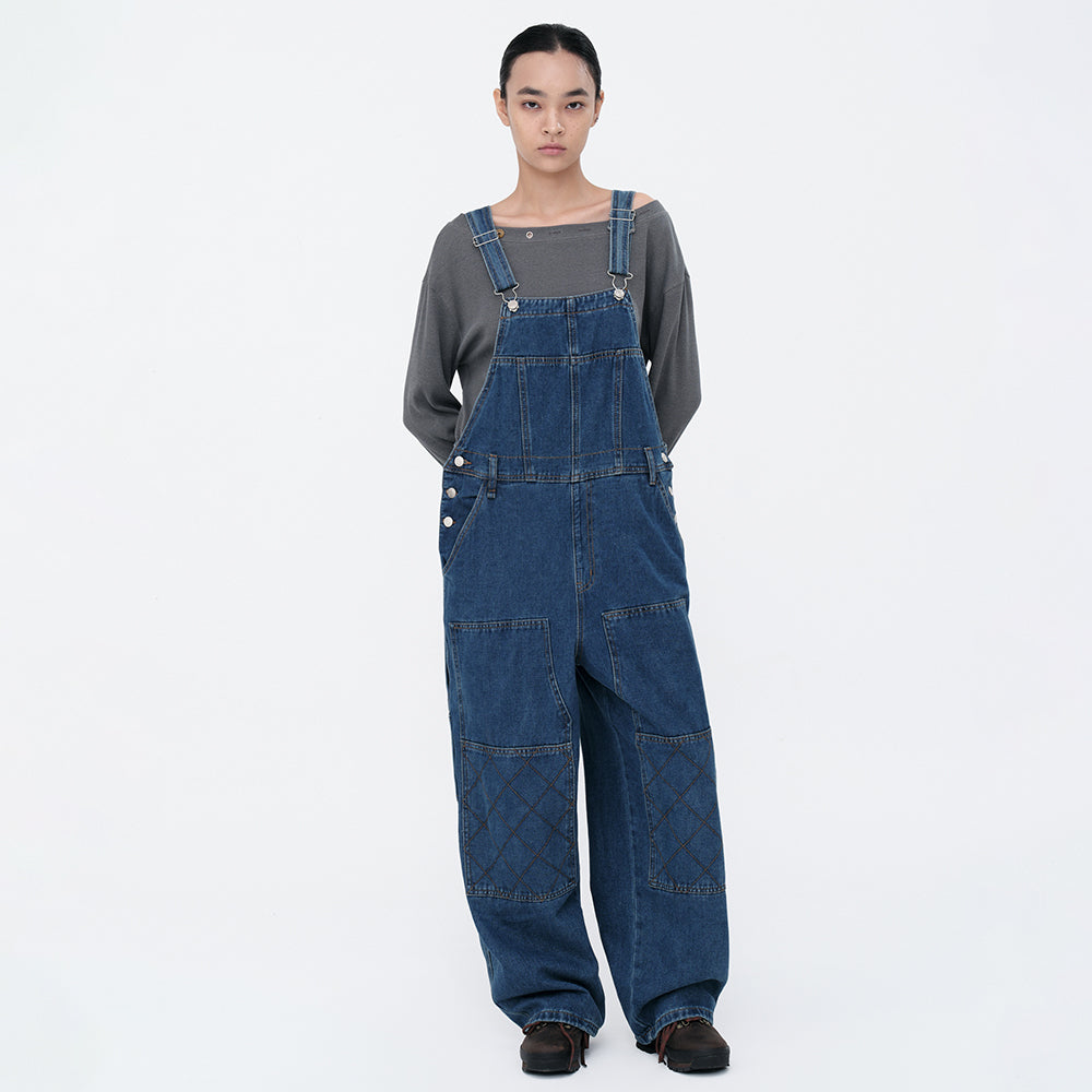 MILLO WOMEN MILLO WOMEN Jumpsuit Double Knee Cross Overall
